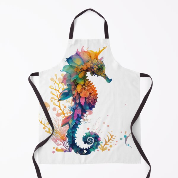 Item preview, Feathered Seahorse designed and sold by Whalecat-studio.