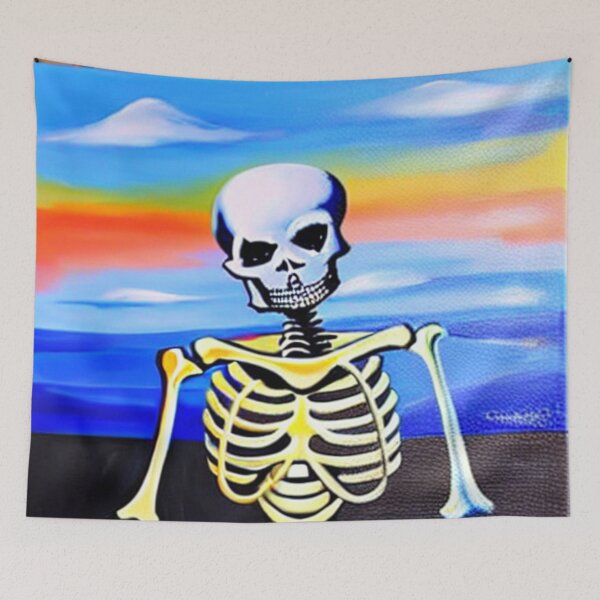 Item preview, Psycho Madness - Skyline Skeleton designed and sold by PsychoMadness.