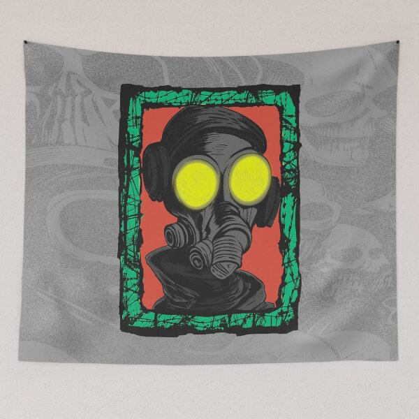 Item preview, Cyborg Gasmask Punk Robot  designed and sold by tabemisa.