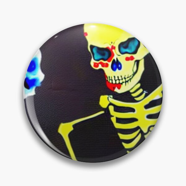 Item preview, Psycho Madness - Yellow Skeleton designed and sold by PsychoMadness.