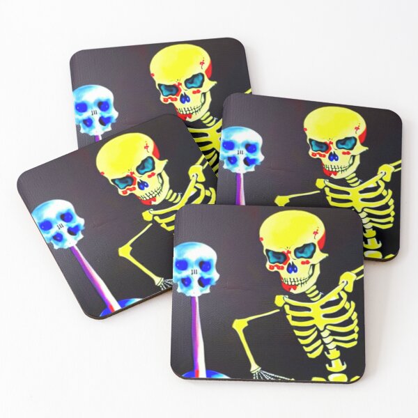 Item preview, Psycho Madness - Yellow Skeleton designed and sold by PsychoMadness.