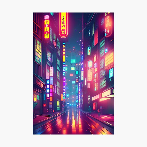 Item preview, Tokyo Neon Anime Japan Night Street Vibes <3 designed and sold by Trendy-Now.