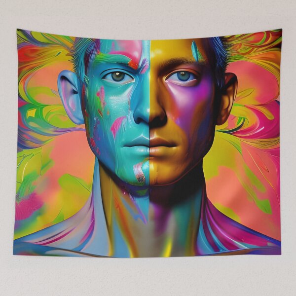 Item preview, Painted Man designed and sold by REALDesign-Shop.