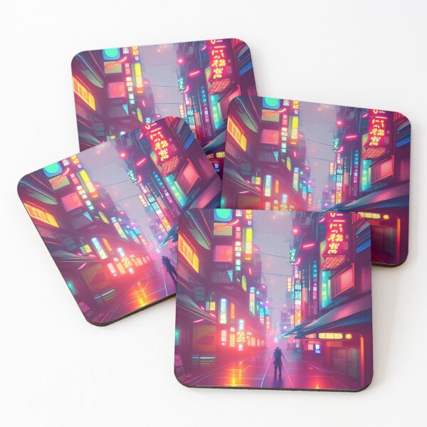 Item preview, A Man in Tokyo Neon Anime Japan Vibes <3 designed and sold by Trendy-Now.