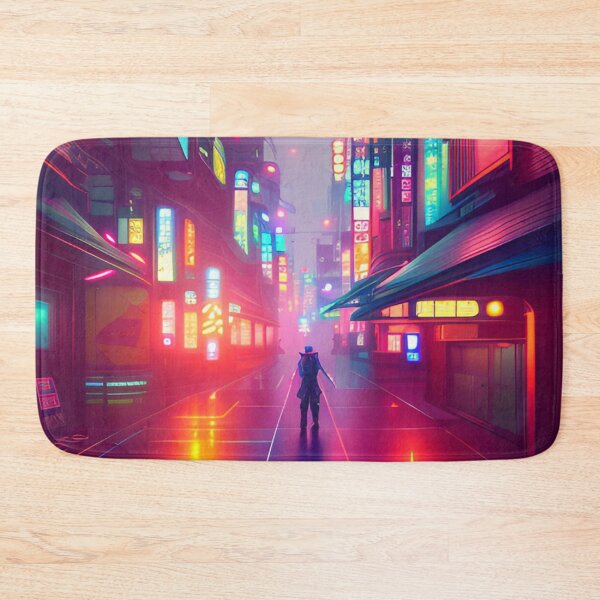 Item preview, A Man in Tokyo Neon Anime Japan Vibes <3 designed and sold by Trendy-Now.