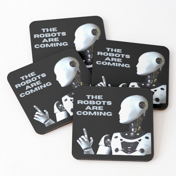 Item preview, The Robots Are Coming designed and sold by Paw Design.