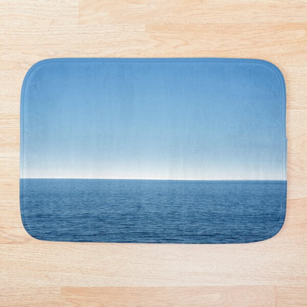 Item preview, Tranquil Seascape Bathmat / Shower Curtain designed and sold by AbstractAcid.