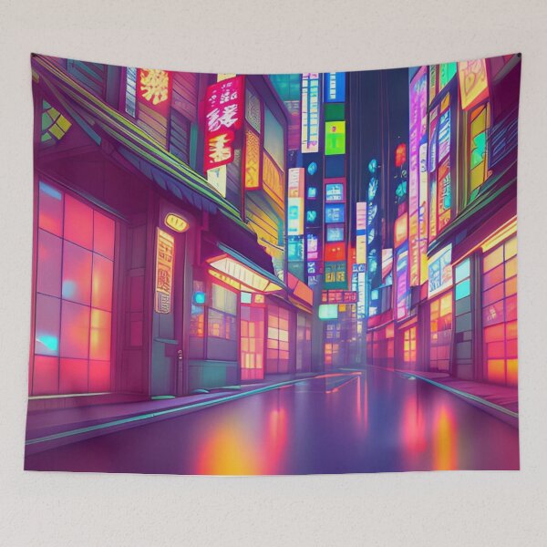 Item preview, Tokyo Neon Anime Japan Night Light Vibes <3 designed and sold by Trendy-Now.