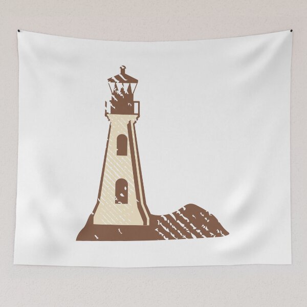 Item preview, Grunge Lighthouse designed and sold by vectorworks51.