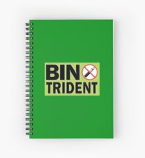 THREE PRONGS Spiral Notebook