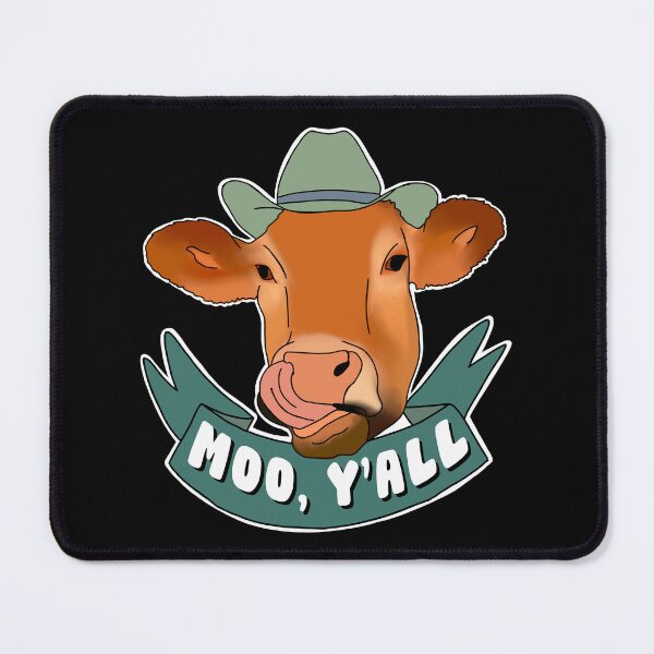 Item preview, Moo Y'all Cow Cowboy Hat Southern Farm Animal designed and sold by Cedarrue.
