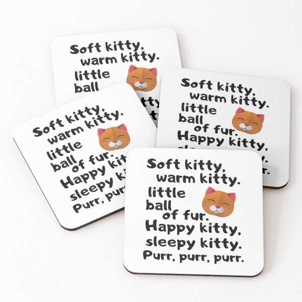 Item preview, soft kitty warm kitty designed and sold by noha alzohbi.