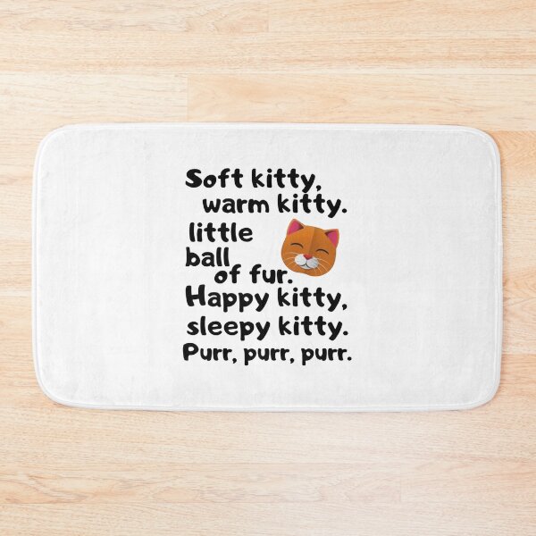 Item preview, soft kitty warm kitty designed and sold by noha alzohbi.