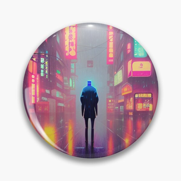 Item preview, Man Tokyo Neon Anime Japan Rainy Night Street Vibes <3 designed and sold by Trendy-Now.