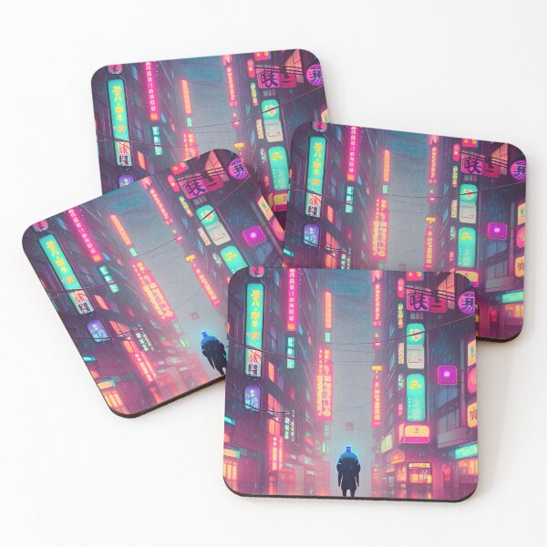 Item preview, Man Tokyo Neon Anime Japan Rainy Night Street Vibes <3 designed and sold by Trendy-Now.
