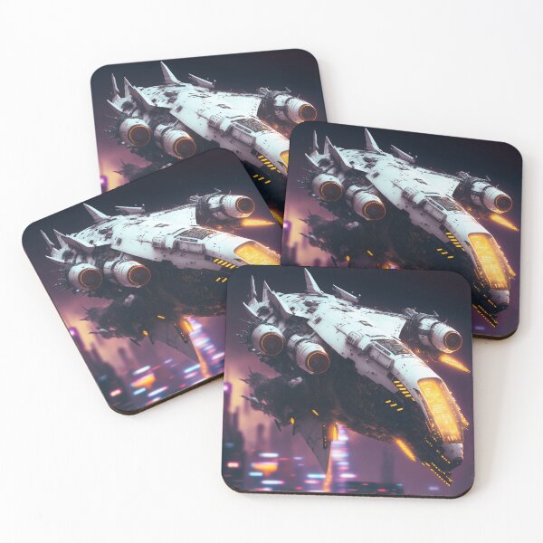 Item preview, Cyberpunk Fighter Jet designed and sold by AICreateWorlds.
