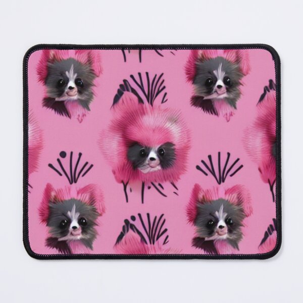 Item preview, Cute dog on a pink background designed and sold by JustShineBaby.