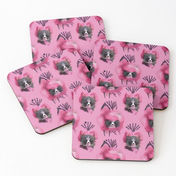 Item preview, Cute dog on a pink background designed and sold by JustShineBaby.