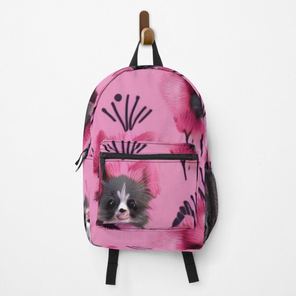 Item preview, Cute dog on a pink background designed and sold by JustShineBaby.