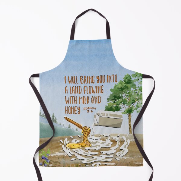 Item preview, I WILL BRING YOU INTO A LAND FLOWING WITH MILK AND HONEY - God’s Promise To Abraham, Issac, Jacob, Moses Joshua 5 Verse 6 Exodus 3 Verses 7-18 Christian Art | Gospel Typography | Ministry | Sermon  designed and sold by MJDezigns.