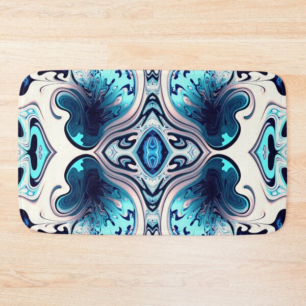 Item preview, Winter Pattern abstract liquid ice #1 designed and sold by PhiloSophyEye.