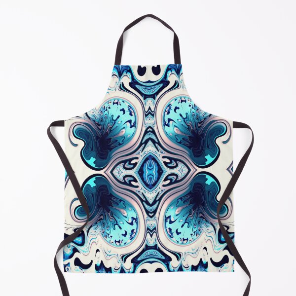Item preview, Winter Pattern abstract liquid ice #1 designed and sold by PhiloSophyEye.