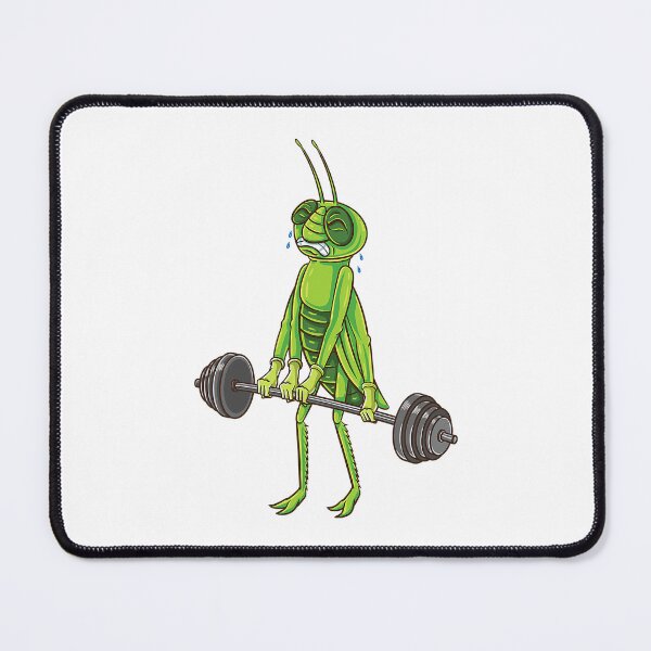 Item preview, Grasshopper Weightlifting Gym Body Builder designed and sold by GeorgiHeyward.
