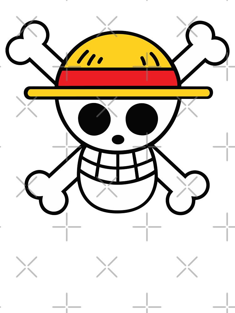 Tapis One Piece Jolly Roger Mugiwara