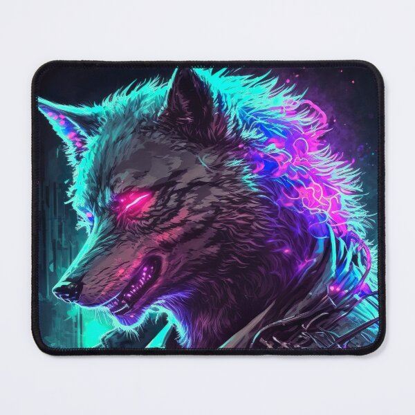 Item preview, Cool Wolf Portrait  designed and sold by KoolArtDistrict.