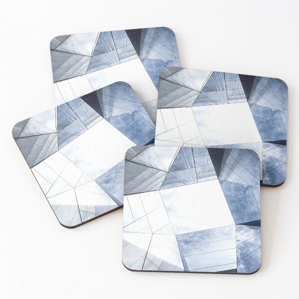 Artikelvorschau, Geometrisches Design des blauen Blocks entworfen und verkauft von Splendourlane.