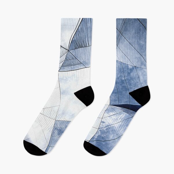 Item preview, Blue Block Geometrical Design designed and sold by Splendourlane.