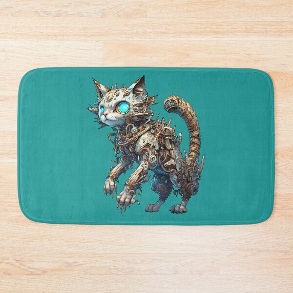 Item preview, Magical Mechanical Meow - Cyber-Kitty of the Depths designed and sold by DreamsGD.