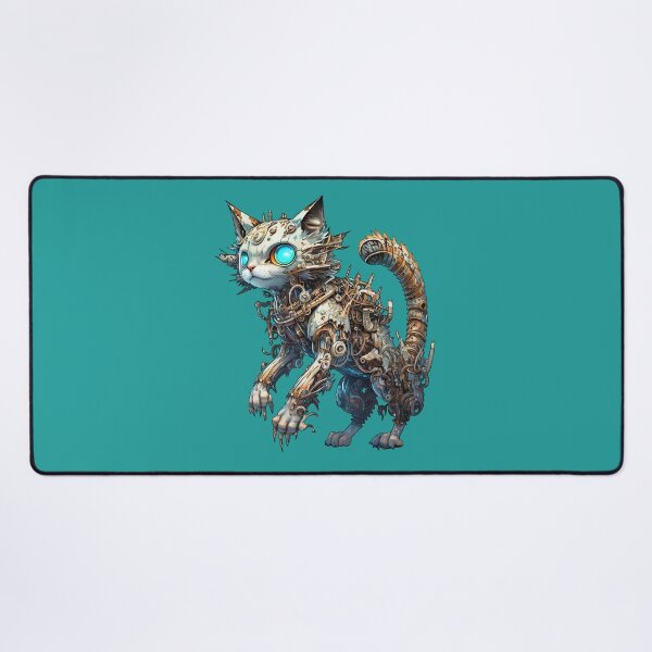 Item preview, Magical Mechanical Meow - Cyber-Kitty of the Depths designed and sold by DreamsGD.
