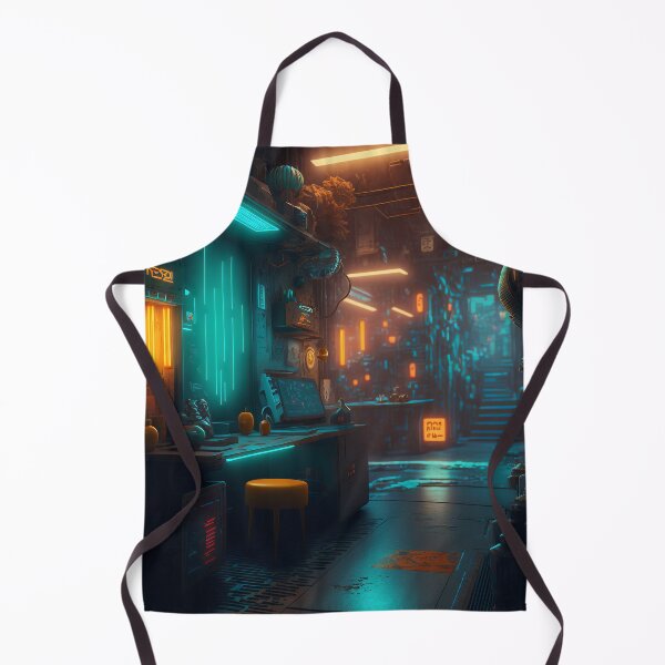 Item preview, Cyberpunk Ripperdoc Medical Bay designed and sold by AICreateWorlds.