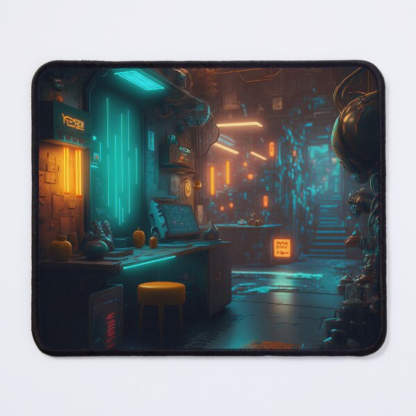 Item preview, Cyberpunk Ripperdoc Medical Bay designed and sold by AICreateWorlds.