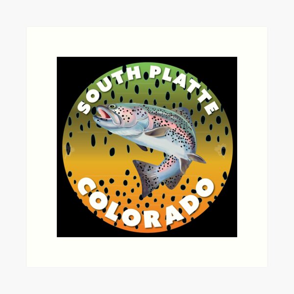 Aperçu de l'œuvre South Platte River Fly Fishing Colorado créée et vendue par letourneau41.