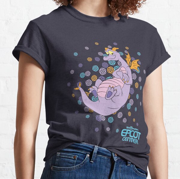 EPCOT CENTER Confetti Figment Classic T-Shirt