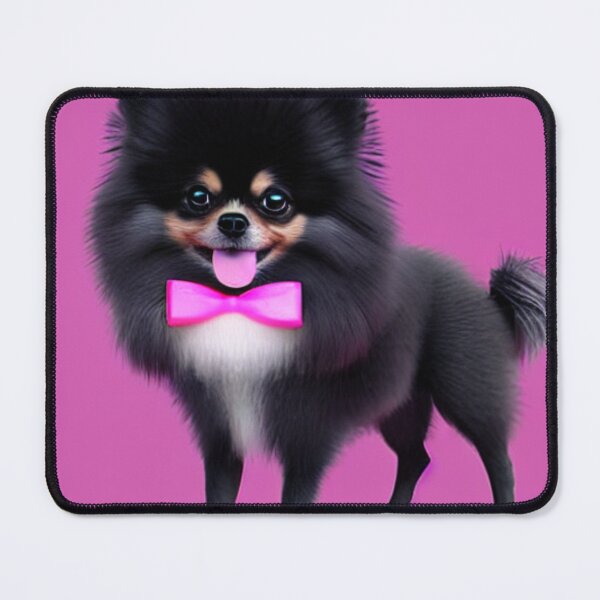 Item preview, Pomeranian on a pink background designed and sold by JustShineBaby.