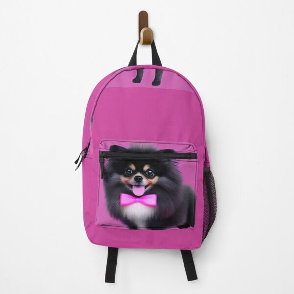 Item preview, Pomeranian on a pink background designed and sold by JustShineBaby.