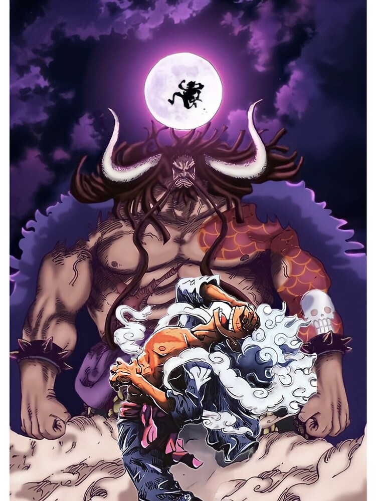 Gear 5 Luffy VS Kaido by kiraasun