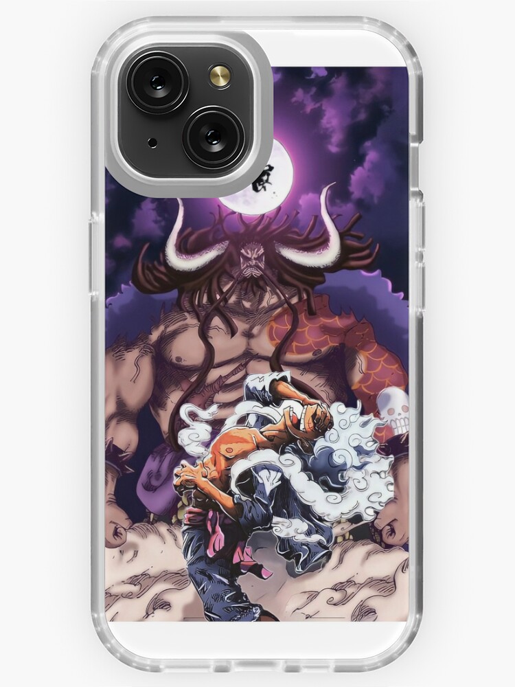 Luffy gear 5 vs Kaido iPhone Case by Mo2o