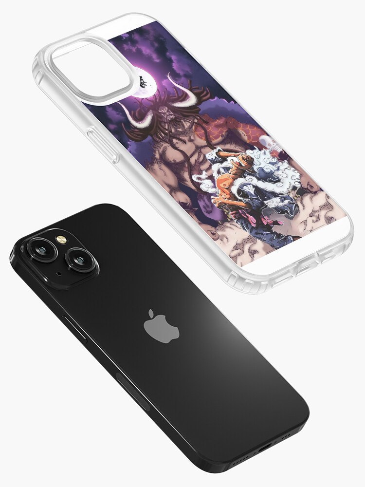 Luffy gear 5 vs Kaido iPhone Case by Mo2o