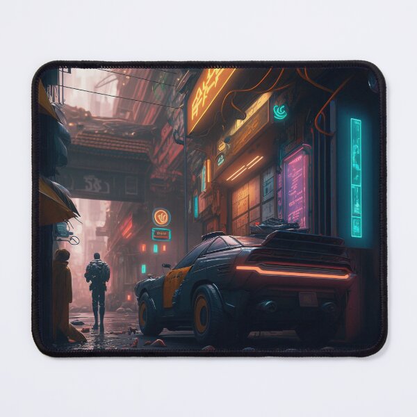 Item preview, Cyberpunk City Parking designed and sold by AICreateWorlds.