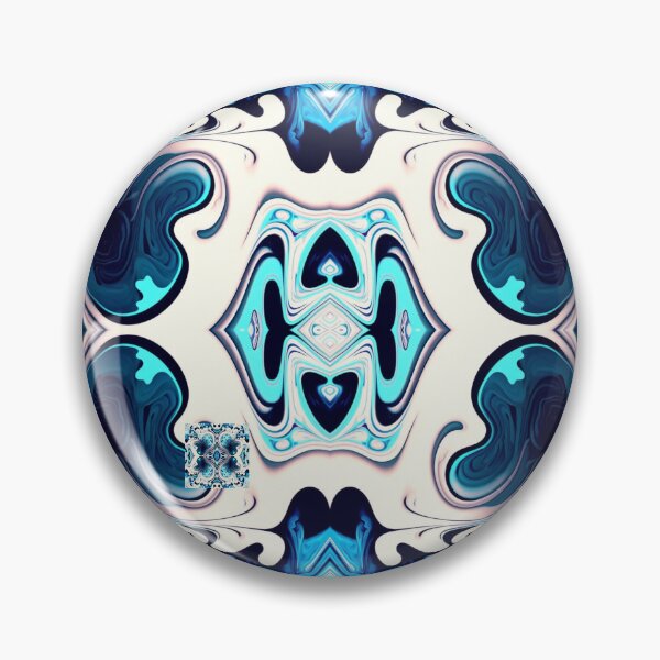 Item preview, Winter Pattern abstract liquid ice #2 designed and sold by PhiloSophyEye.