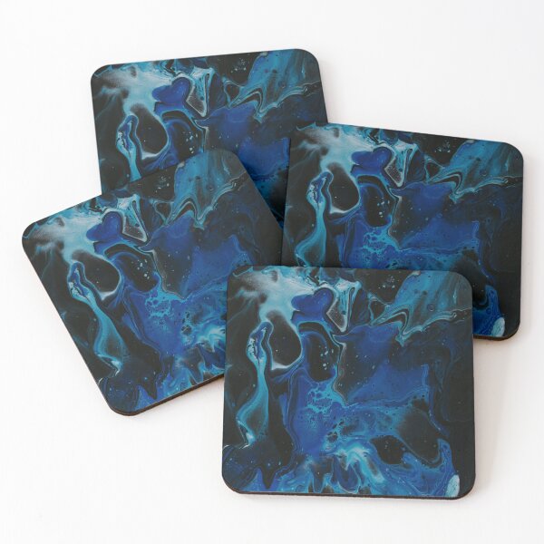 Item preview, Dark blue psychedelic liquid designed and sold by pASob-dESIGN.