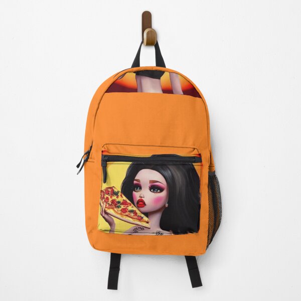 Item preview, Rock girl with pizza designed and sold by JustShineBaby.