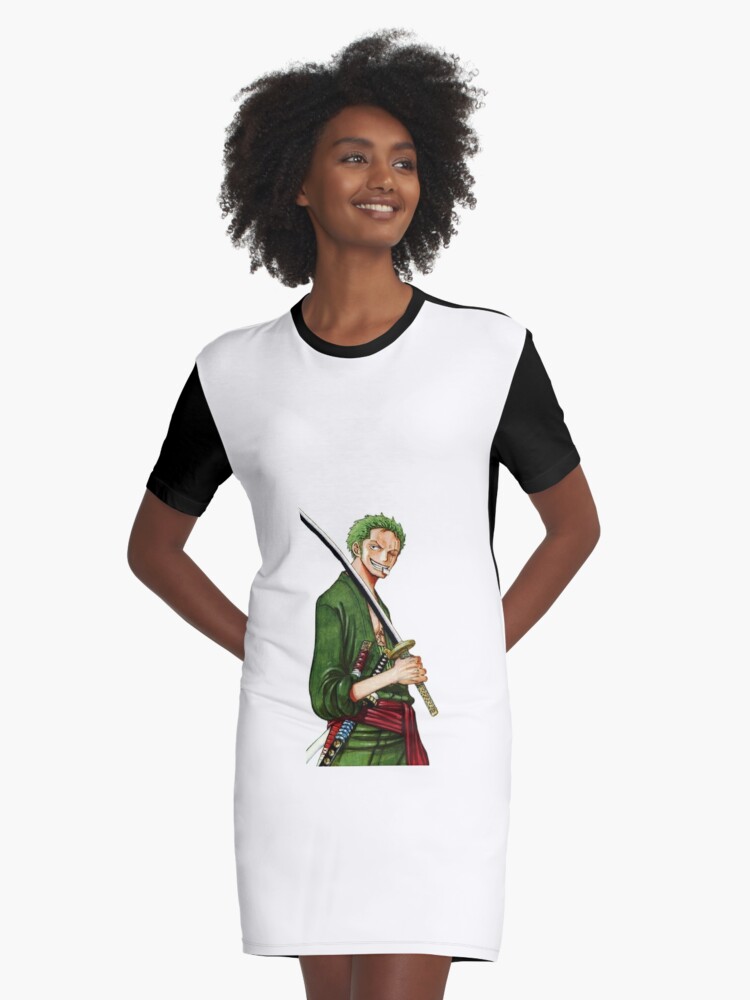 Anime T-Shirt ONE PIECE Roronoa Zoro Trafalgar Law Cosplay Short