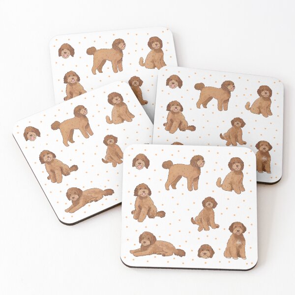 Item preview, Labradoodle cute illustration pack designed and sold by Yarafantasyart.