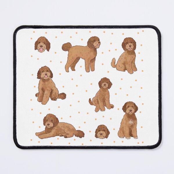 Item preview, Labradoodle cute illustration pack designed and sold by Yarafantasyart.