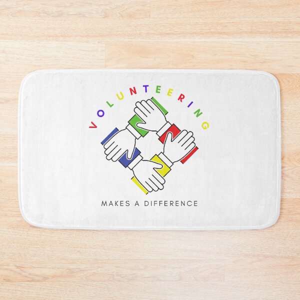 Item preview, Volunteering makes a difference designed and sold by FOREVER Motivated.